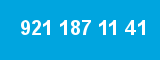 921 187 11 41 921 187 11 41